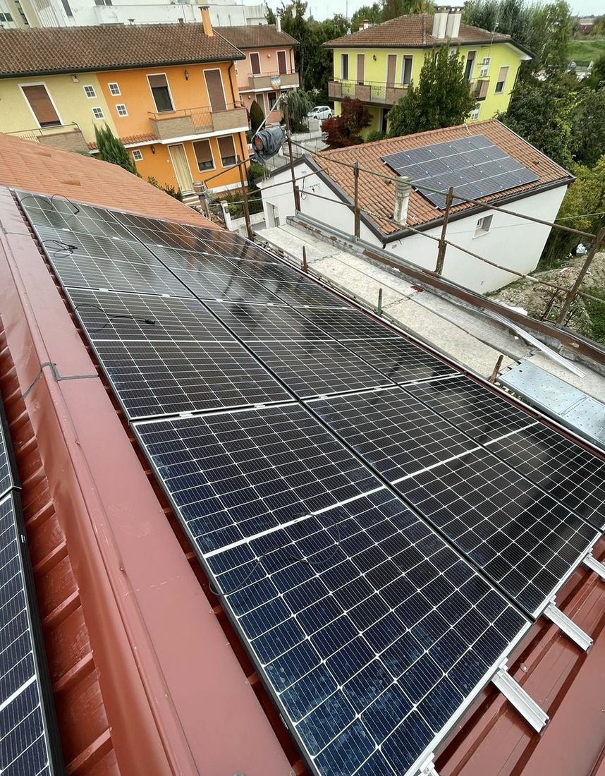 Pannelli su copertura